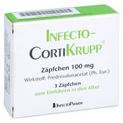 Infectocortikrupp Zäpfchen 3 St
