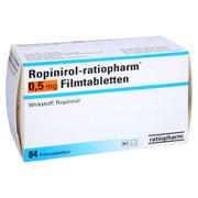ROPINIROL-ratiopharm 0,5 mg Filmtabletten 84 St