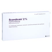 SCANDICAIN 2% Luerfit Ampullen Injektionslösung 10X5 ml