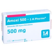 Amoxi 500-1a Pharma Filmtabletten 20 St
