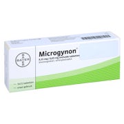 Microgynon 21 Überzogene Tabletten 3X21 St
