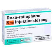 DEXA-RATIOPHARM 8 mg Injektionslösung Ampullen 3 St