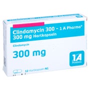 Clindamycin 300-1a Pharma Hartkapseln 12 St