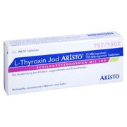 L-THYROXIN Jod Aristo 75 µg/150 µg Tabletten 50 St
