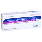 L-THYROXIN Jod Aristo 150 µg/150 µg Tabletten 100 St