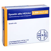 EPOETIN alfa HEXAL 2.000 I.E./1 ml Fertigspritzen 6X1 ml
