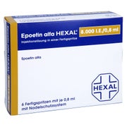 EPOETIN alfa HEXAL 8.000 I.E./0,8 ml Fertigspr. 6X0,8 ml