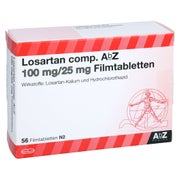LOSARTAN comp. AbZ 100/25 mg Filmtabletten 56 St