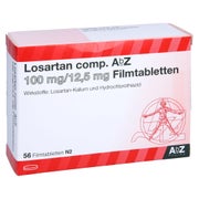 LOSARTAN comp. AbZ 100/12,5 mg Filmtabletten 56 St