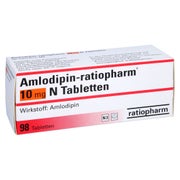 Amlodipin-ratiopharm 10 mg N Tabletten 98 St