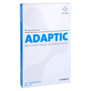 Adaptic 7,6x20,3 cm feuchte Wundauflage 24 St