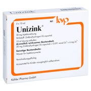 Unizink Injektionslösung in Ampullen 5X10 ml