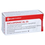 DICLOFENAC AL 25 magensaftresistente Tabletten 50 St