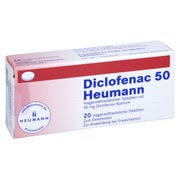DICLOFENAC 50 Heumann magensaftres.Tabletten 20 St