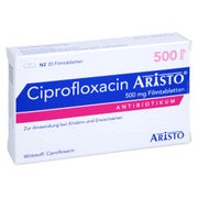 CIPROFLOXACIN Aristo 500 mg Filmtabletten 20 St