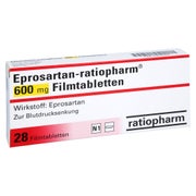 EPROSARTAN-ratiopharm 600 mg Filmtabletten 28 St