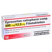 EPROSARTAN-ratiopharm comp.600 mg/12,5 mg Filmtab. 56 St