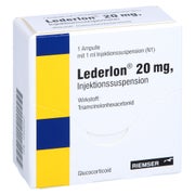 LEDERLON 20 mg Injektionssusp.Amp.o.Inj.-Besteck 1 ml