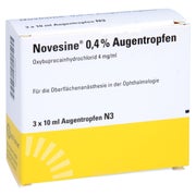 Novesine 0,4% Augentropfen 3X10 ml