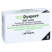 DYSPORT 500 Einheiten Pulver z.Herst.e.Inj.-Lsg. 2 St