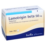 LAMOTRIGIN beta 50 mg Tabl.z.Herst.e.Susp.z.Einn. 100 St