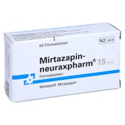 MIRTAZAPIN-neuraxpharm 15 mg Filmtabletten 50 St