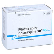 MIRTAZAPIN-neuraxpharm 45 mg Filmtabletten 50 St