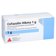CEFAZOLIN Hikma 1 g Plv.z.Her.e.Inj.- od.Inf.-Lsg. 10 St