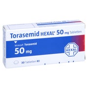 Torasemid Hexal 50 mg Tabletten 30 St