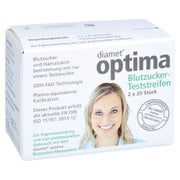 Diamet Optima Blutzucker Teststreifen 2i 2X25 St