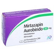 MIRTAZAPIN Aurobindo 30 mg Filmtabletten 20 St
