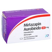 MIRTAZAPIN Aurobindo 45 mg Filmtabletten 50 St