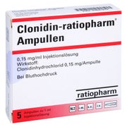 Clonidin-ratiopharm Ampullen 5 St