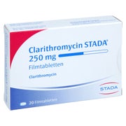 CLARITHROMYCIN STADA 250 mg Filmtabletten 20 St