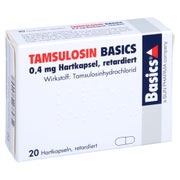 TAMSULOSIN BASICS 0,4 mg Hartkaps.retard. 20 St