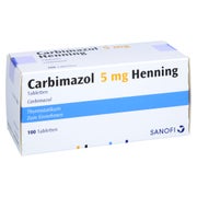 Carbimazol 5 mg Henning Tabletten 100 St