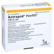 Actrapid Penfil 100 I.E./ml 10X3 ml