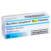 Baclofen-ratiopharm 10 mg Tabletten 50 St
