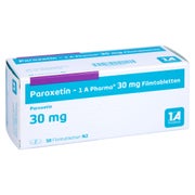 Paroxetin-1a Pharma 30 mg Filmtabletten 50 St