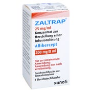 ZALTRAP 25 mg/ml Konz.z.Herst.e.Infusionslösung 8 ml