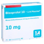Bisoprolol 10-1a Pharma Filmtabletten 50 St