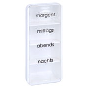 Tablettendose Morgens/mittags/abends/nac 1 St