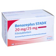 BENAZEPLUS STADA 20 mg/25 mg Filmtabletten 98 St
