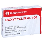 Doxycyclin AL 100 Hartkapseln 20 St