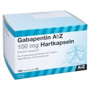 Gabapentin AbZ 100 mg Hartkapseln 100 St