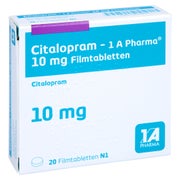 CITALOPRAM-1A Pharma 10 mg Filmtabletten 20 St