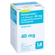 OMEPRAZOL-1A Pharma 40 mg magensaftres.Hartkapseln 15 St