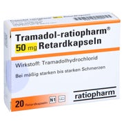 Tramadol-ratiopharm 50 mg Retardkapseln 20 St
