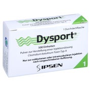 DYSPORT 500 Einheiten Pulver z.Herst.e.Inj.-Lsg. 1 St