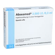 Abseamed 3.000 I.E./0,3 ml 6X0,3 ml